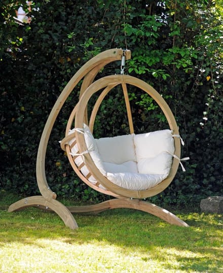 Amazonas Hangstoel + standaard Globo Natura - 170 x127 x 136 cm