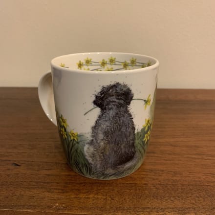 Alex Clark Mok Doodle & Daffodils ~ Hond Doodle en Narcissen
