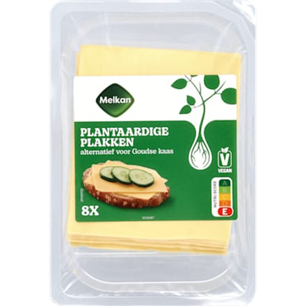 Plantaardige plakken Gouda