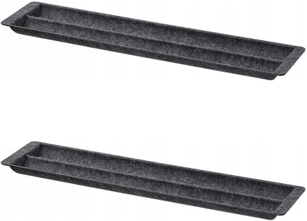 Merkloos Schuifbare Lade Organizer - Grijs, 60 cm