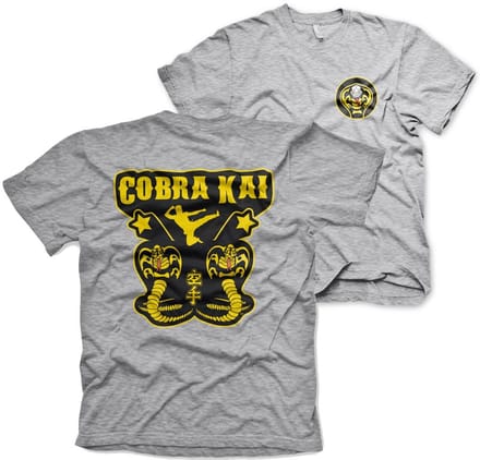 Cobra Kai Kickback T-shirt Heather-Grey