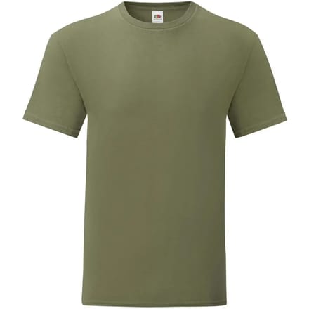Katoenen T-shirt Fruit of the Loom Iconic 150
