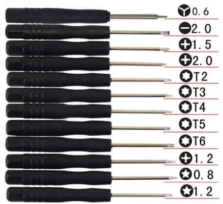 OTRONIC® 12 Mini schroevendraaiertjes