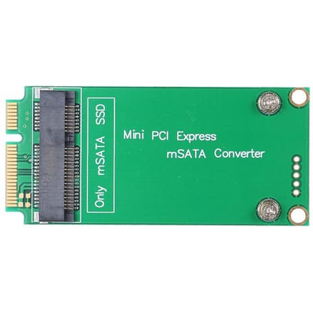 Mini PCI-E Express Adapterkaart mSATA Converter voor ASUS Riserkaart voor SSD