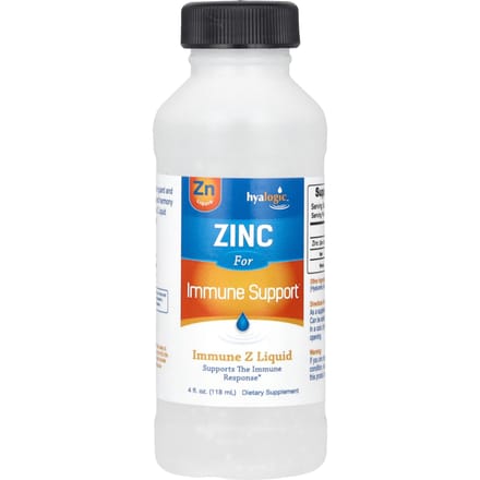 Hyalogic, Zinc stimulant immunitaire, 4 fl oz (118 ml)