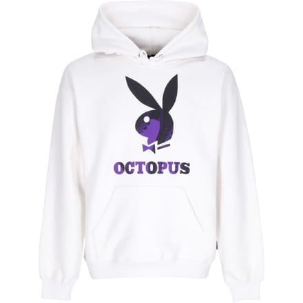 Herenhoodie Logo Hoodie X Playboy Wit