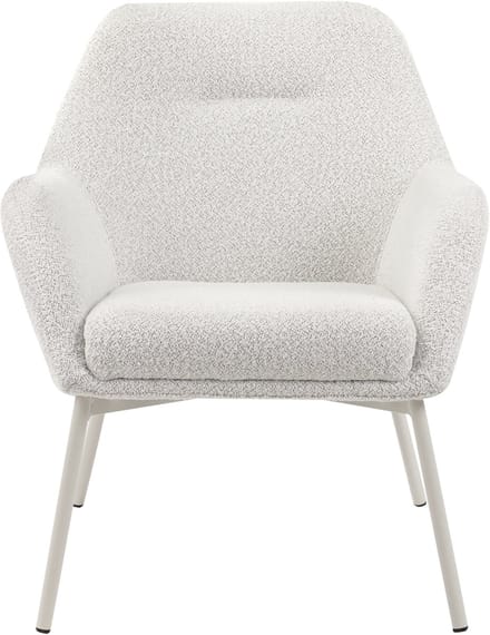 JABRO - Fauteuil - Gebroken wit - Polyester