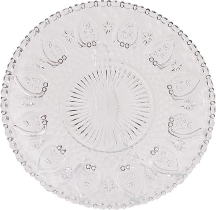Clayre & Eef Dinerbord Ø 22 cm Glas