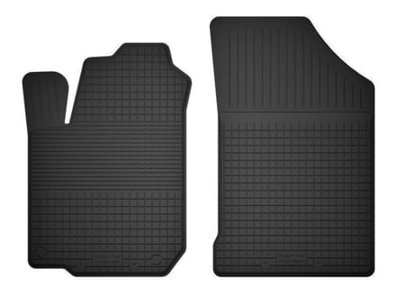 Wielganizator BasicProtect Serie - Rubber Automatten - Voorkant - Hyundai SantaFe II - 1,5 cm Rand