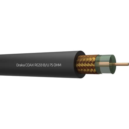 Draka RG59 B/U Coax Kabel - 113811F3 [100 Meter]