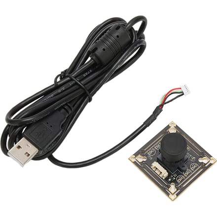 USB-cameramodule 1080P 90 graden groothoek 2MP PX HD-cameramodule voor binnenshuis industrie black