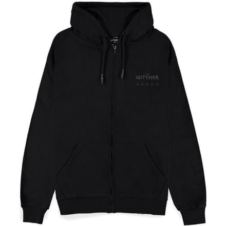 The Witcher - Gaming Vest met capuchon - M tot XXL - voor Mannen - zwart