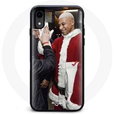 Coque pour Iphone XS Mbappé Foot Joyeux noël