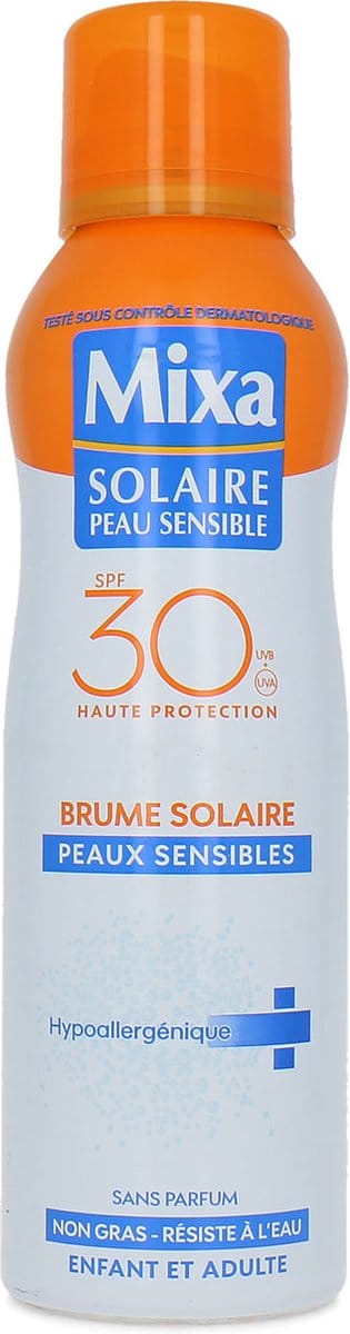 Mixa Solaire Sensitive Zonnebrandspray SPF 30 - 200 ml