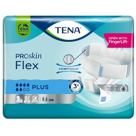 Tena Flex Plus M Incontinentie - 30 stuks - Incontinentieluiers