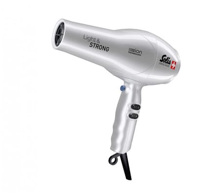 Solis Light & Strong 422 Föhn - Haardroger Professional - Zilver