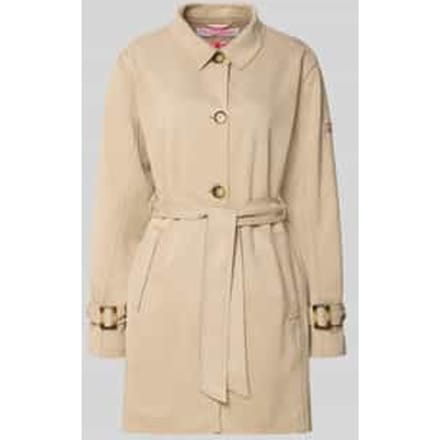 Trenchcoat met ceintuur model 'CORDELIA'