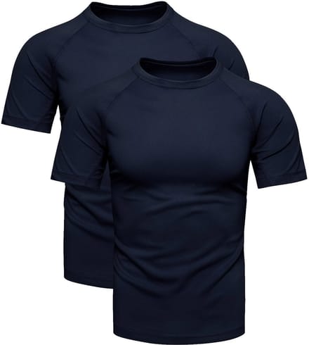 Recea - Sportshirt - Thermoactief - Marineblauw - 2x M