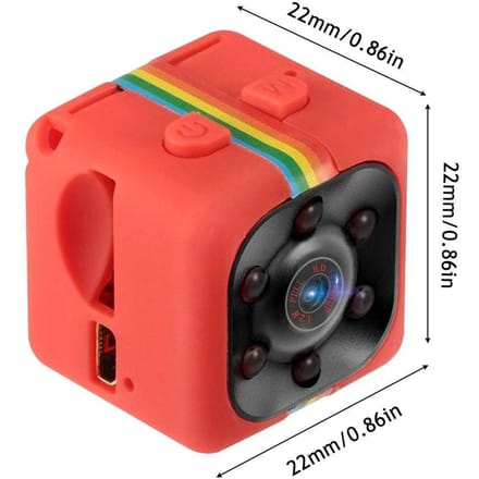 Petite caméra Mini caméra HD Caméra IR Vision nocturne Caméra vidéo Enregistreur DVR noir