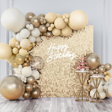 Dailygoods- Wandpaneel Glanzend - Pailletten - Decoratie voor