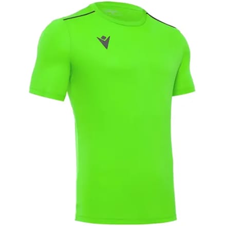 Macron Rigel Hero Shirt Korte Mouw Kinderen - Fluo Groen | Maat: 128