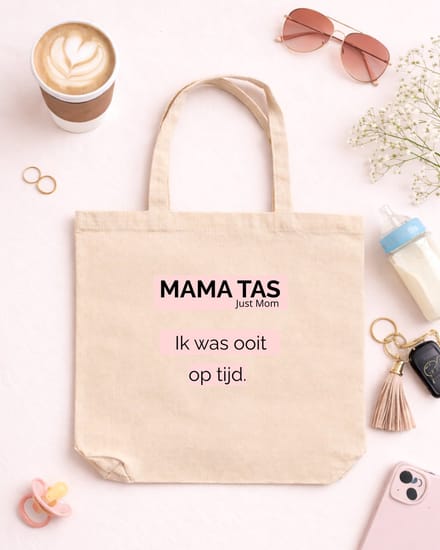 Just Mom Mama Tas - Tijd