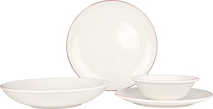 Bonna Serviesset (Large) - Retro - 24 delig - 6 persoons - Porselein