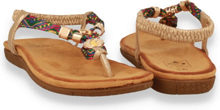 Mode-mania Dames Sandaal | Goud | Maat: 37