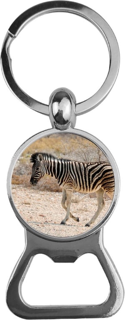 Bieropener Glas - Zebra