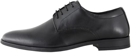 Next - Heren - Egaal leren derbyschoenen - Zwart