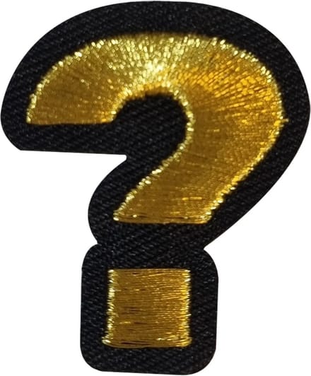 Fjesta© Oeteldonk embleem - Gouden vraagteken