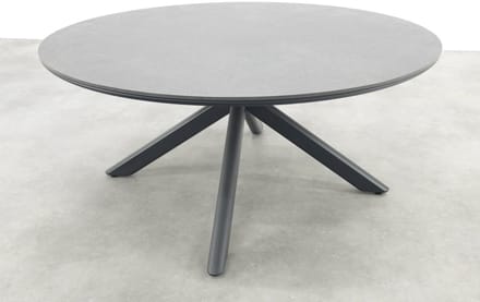 Marena ronde tuintafel Ø158 cm. - Licht grijs