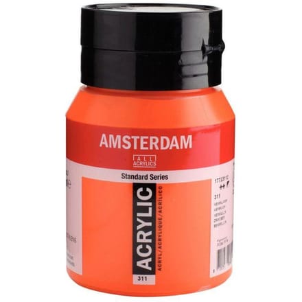Amsterdam Standard Series Acrylverf Pot 500 ml Vermiljoen 311