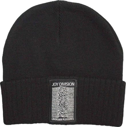 Joy Division - Unknown Pleasures Beanie Muts - Zwart