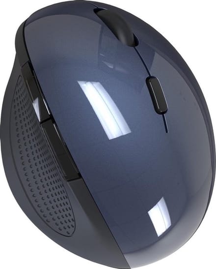 Draadloze optische muis voor Laptop - PC - en Computer - Optische Computer Muis – USB – Draadloos – Computermuis -2.4GHz - Blauw
