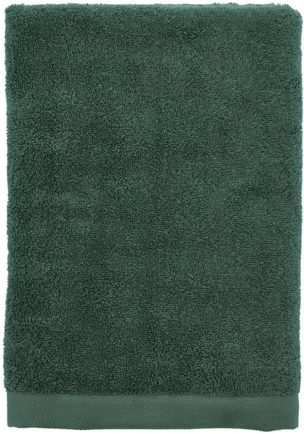 Södahl organic Comfort Handdoek 70 x 140 cm Forest green
