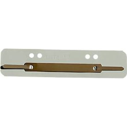 LEITZ® hechtstroken, karton, A4, 25 stuks, grijs