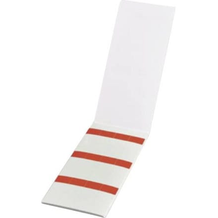 HellermannTyton 598-31402 HSMB-C3-1402-RD Kabeletiket Helasign 19.05 x 25.40 mm Kleur van het label: Rood Aantal etiketten: 60