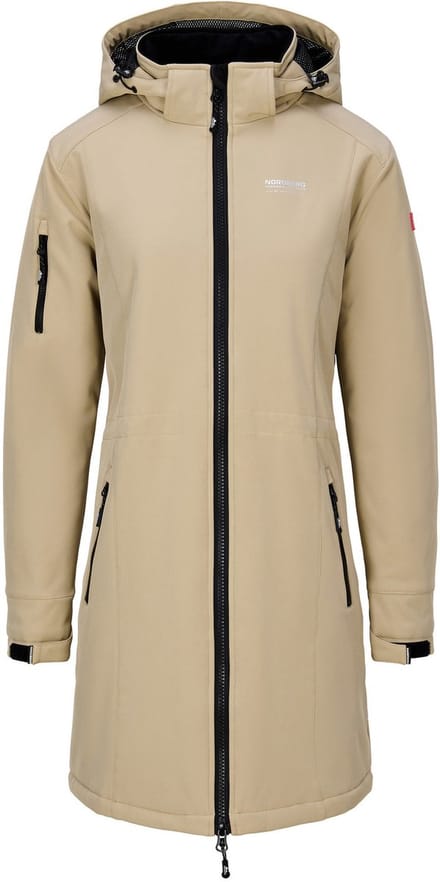 Nord Berg Padded Softshell Gitte Dames - Jas - Ecru Xxl