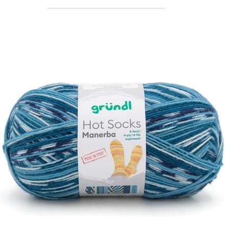 Gründl Hot Socks Manerba - Petrol blauw/Glacier blauw/Natuur