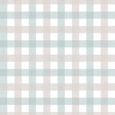 Baby behang Dekornik Provence Check Medium Small