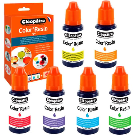 COLOR'RESIN complete set, 6 kleuren