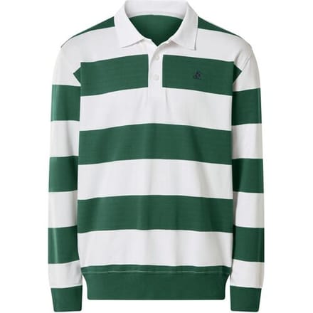 ESMARA MEN U.S. Grand Polo Heren rugbyshirt (groen, M)