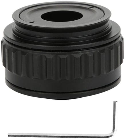 Store_7 - Microscoop Adapter - Camera-interface - Lange levensduur - Zwart - Microscoop accessoire - Geschikt voor trinoculaire stereo microscoop -...