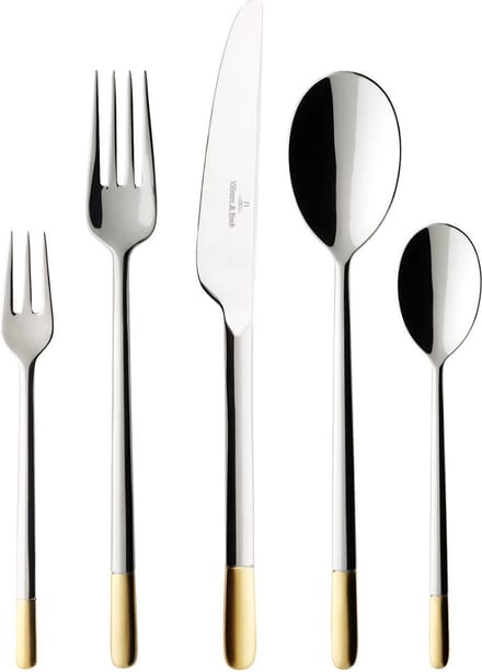 Villeroy & Boch Bestekset Ella - 30 delig / 6 personen - Verguld