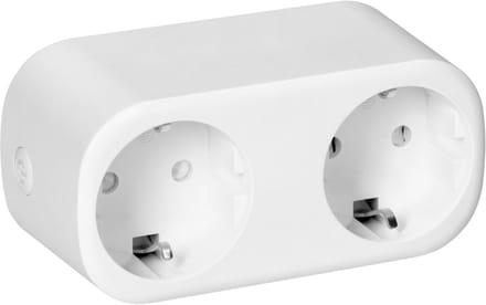 Orno Tuya Serie - Slimme Wi-Fi Tweekanaals Verdeeldoos - Schuko - Wit