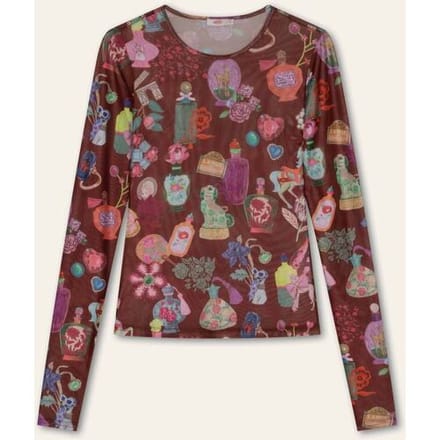 Oilily Tommorrow Top- maatXS Hot Chocolate