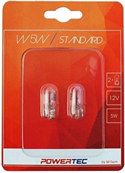 Powertec W5W 12V - Standaard - Set
