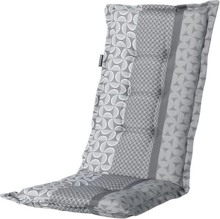 Madison Tuinkussens lage rug Pasa grey 105x50 Grijs