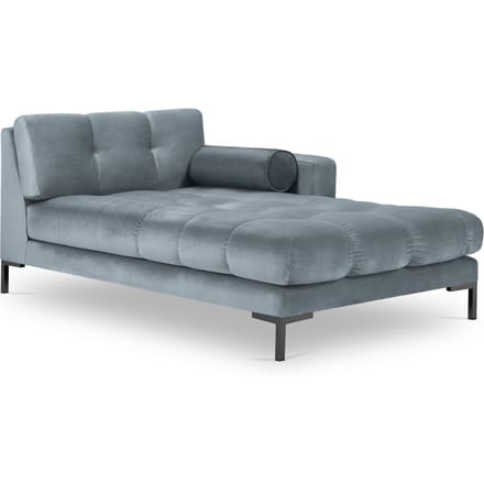 Chaise longue Bali rechts velvet | Cosmopolitan Design